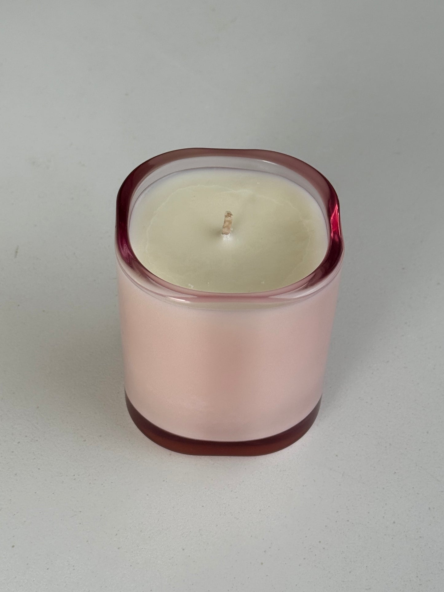 Pink Cube Candle 250g